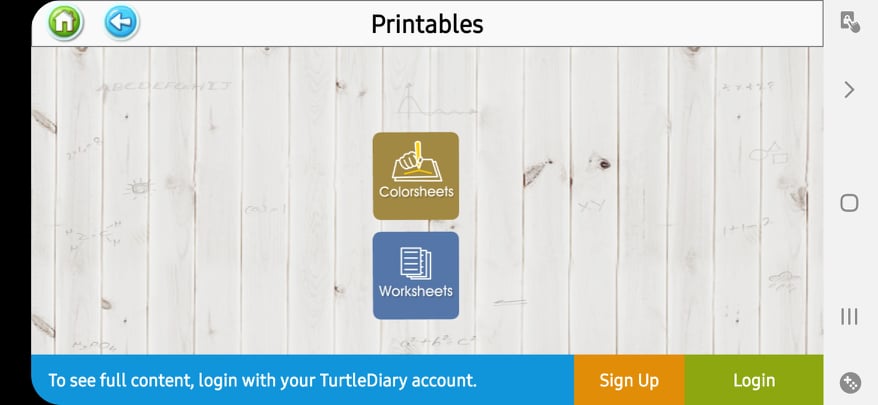 قسم المطبوعات أو Diary