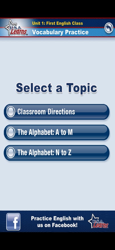مواضيع الوحدة الأولى لتعلم أساسيات اللغة الإنجليزية
