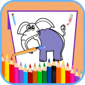 تطبيق Animal Coloring Pages Games