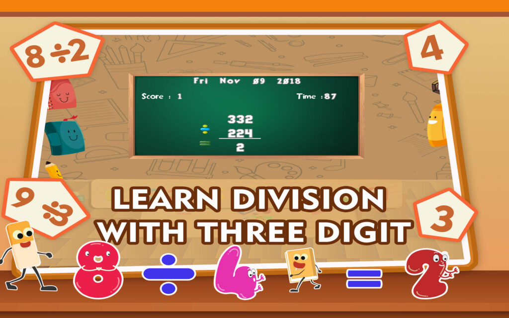 تطبيق Learn Math Division Games