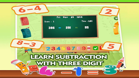 تطبيق Learning Math Subtraction Game‏