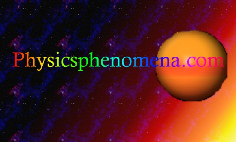 موقع Physics Phenomena أحد مواقع تعليم الفيزياء عن بعد