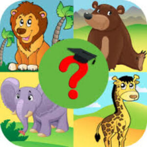 تطبيق Wild Zoo Animals Quiz Fun App‏