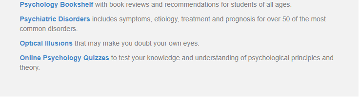 الجزء الثاني من AllPsychlopedia Psychology Reference