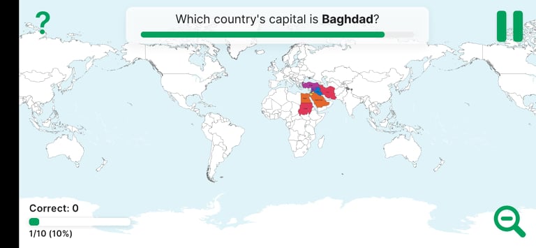 سؤال عاصمة بغداد