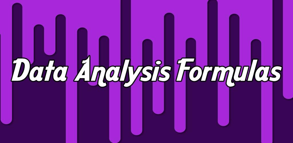 تطبيق Data Analysis Formulas‏