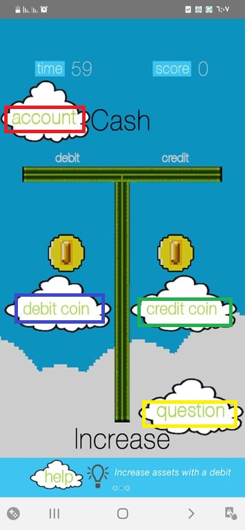 استخدام لعبة المدين والدائن