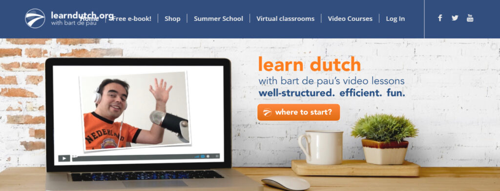 موقع Learn Dutch
