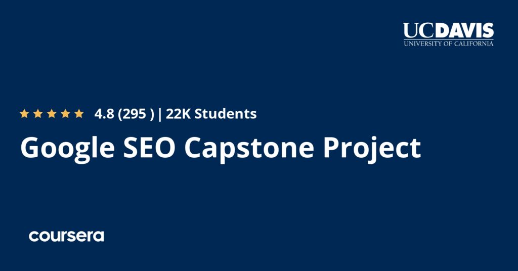 كورس Google SEO Capstone Project