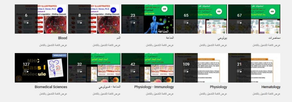 قناة Prof. Mohamed Alaa Omran