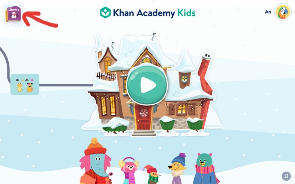 مكتبة أكاديمية خان للأطفال 