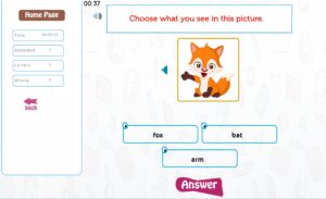 تدريبات انجليزي في منصة mnahel online