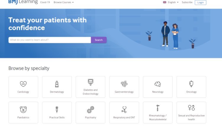 مراجعة موقع BMJ Learning