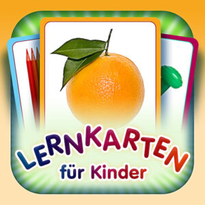 تطبيق Flashcards For kids in German لتعليم اللغة الألمانية للأطفال