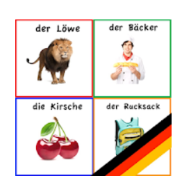 تطبيق German Vocabulary Beginners
