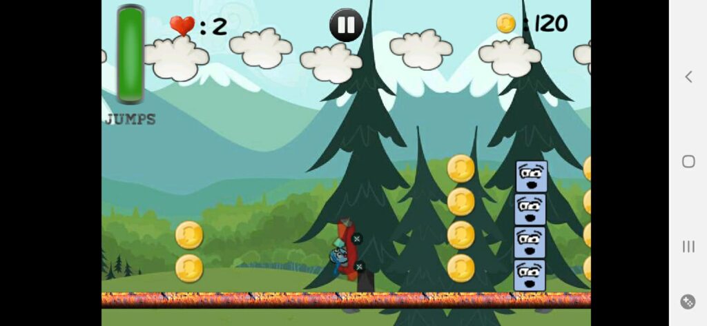 الجولة الثانية من لعبة Jumpy Car ADHD