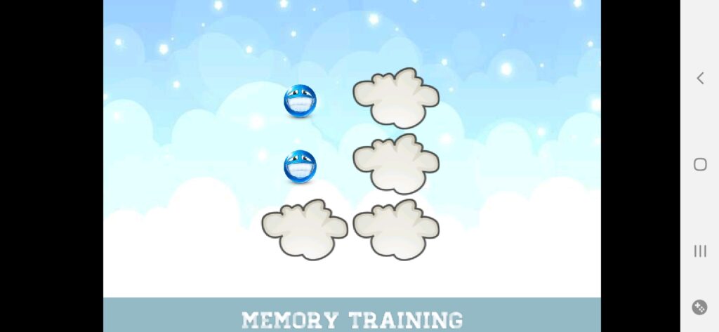 تمرين الذاكرة في لعبة Jumpy Car ADHD