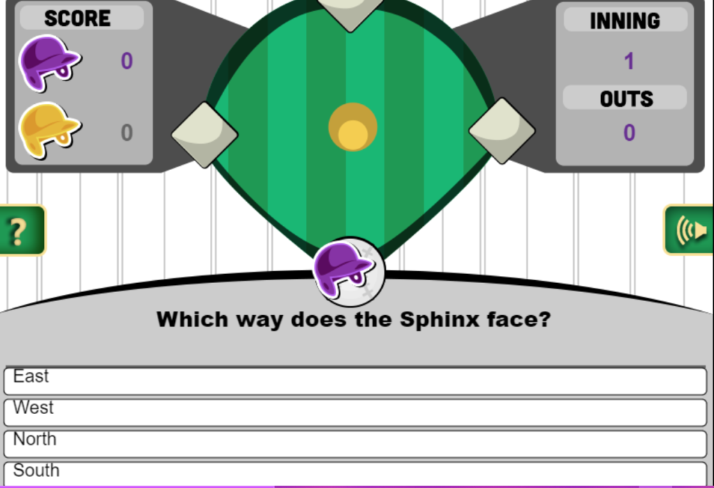 لعبة ابو الهول المصري القديم