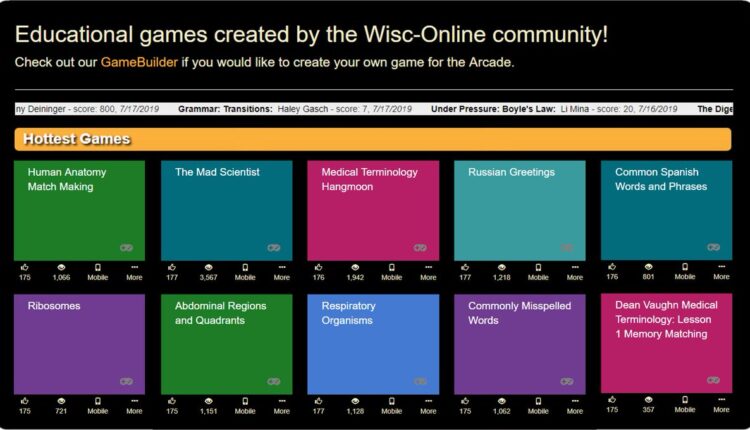 مراجعة موقع Wisc Online