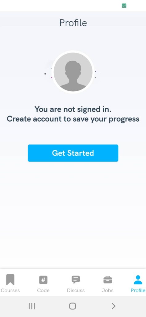 حسابك الشخصي في تطبيق Wildlearner