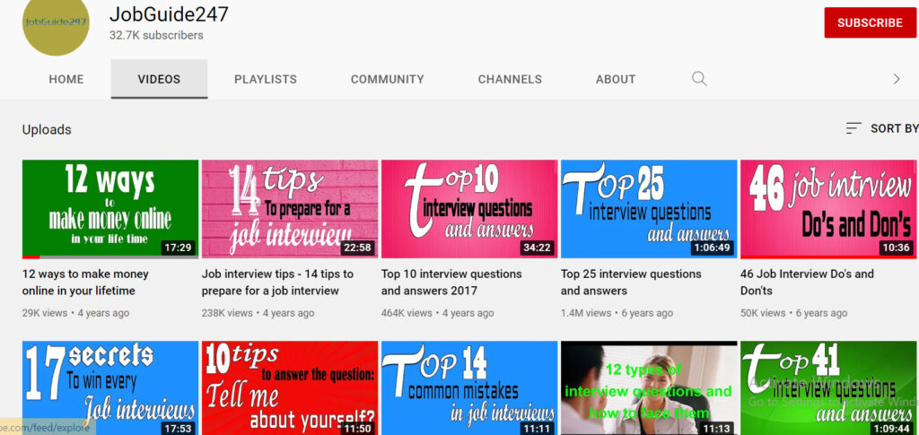 قناة جوب جايد 247