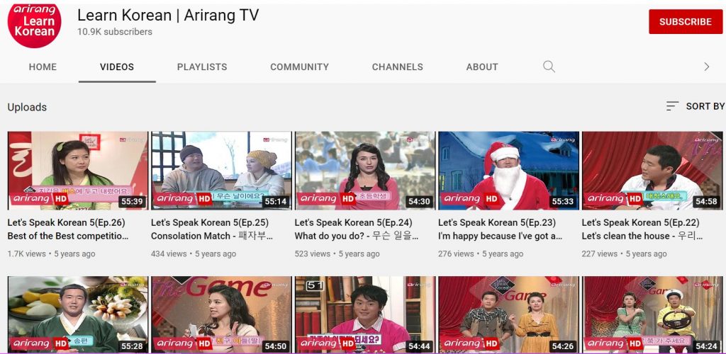قناة Learn Korean | Arirang TV