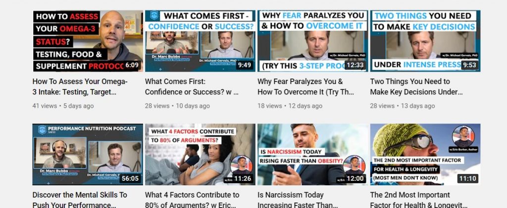 قناة Performance Nutrition Podcast