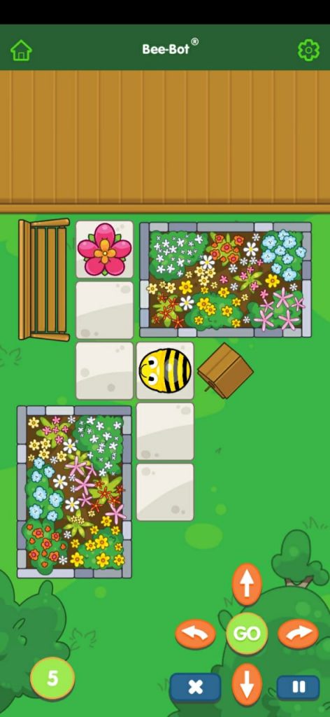 المستوى الثاني من لعبة بي بوت