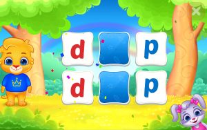 البحث عن الحروف في البطاقات داخل تطبيق abc Kids