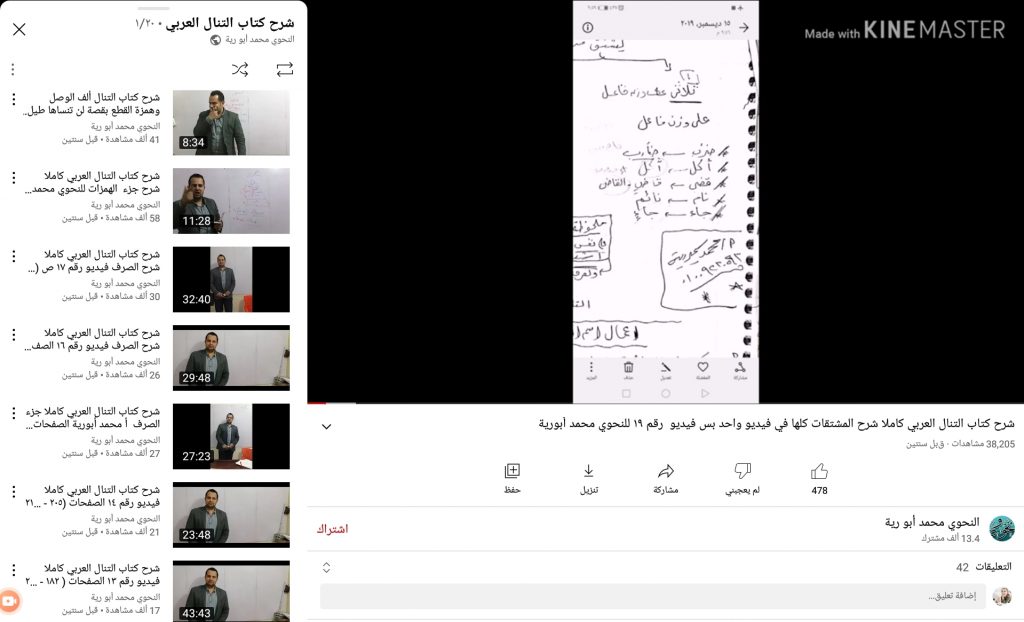 دورة شرح كتاب التنال العربي