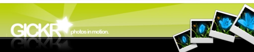 موقع gickr من مواقع تصميم الصور المتحركة gif