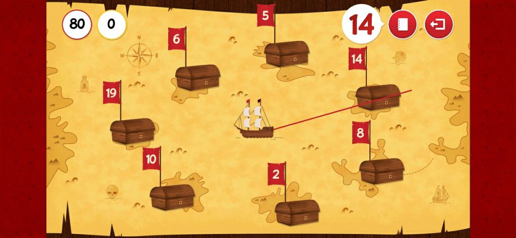 تعليم الأرقام داخل لعبة pili pop