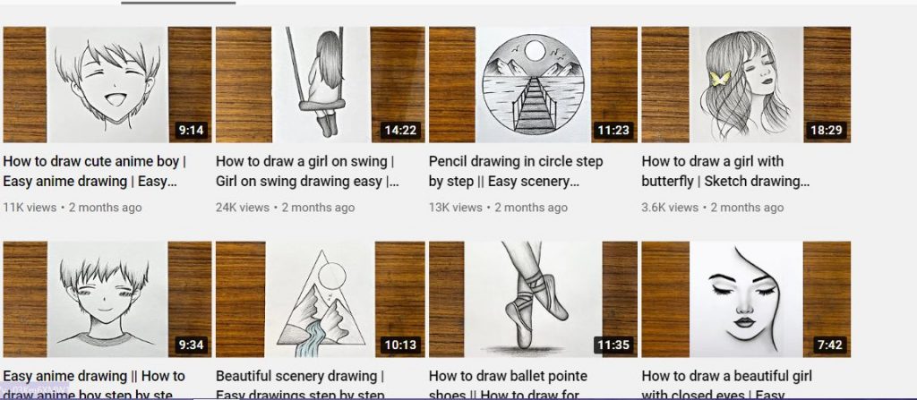 قناة sayah art لتعلم فن الرسم للأطفال