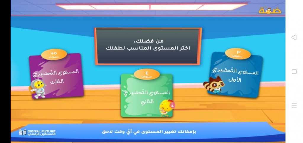 تحديد المستوى