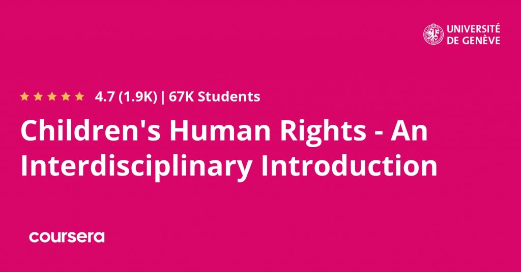 دورة دورة Children's Human Rights - An Interdisciplinary Introduction