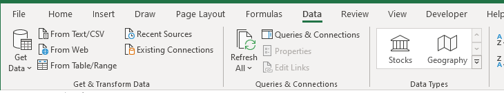 قائمة البيانات في ميكروسوفت اكسل