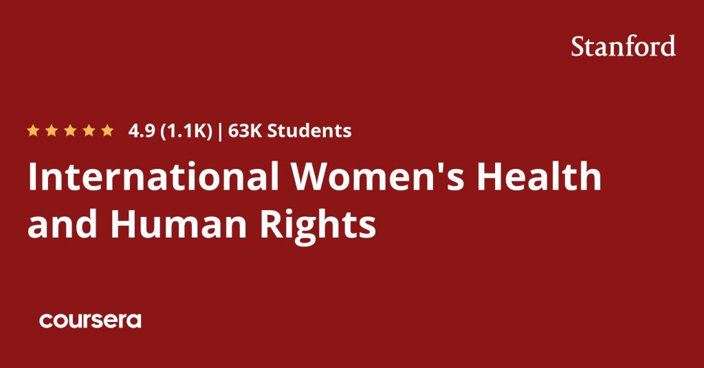 دورة International Women’s Health and Human Rights