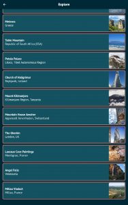 تحميل Landmark Quiz: أفضل تطبيق للتعرف على المعالم السياحية حول العالم 6 صفحة Explore في تطبيق Landmark Quiz