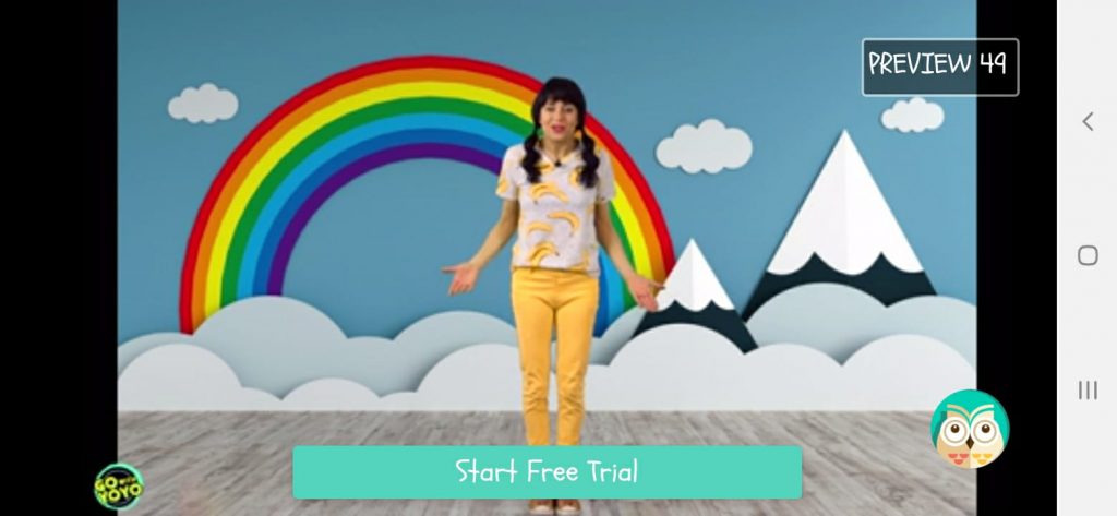 مقطع فيديو في قسم Watch something داخل تطبيق hIGH BROWS