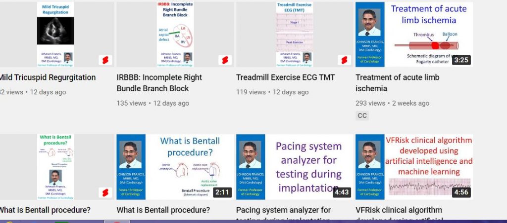 قناة johnson francis لشرح وتعليم طب القلب