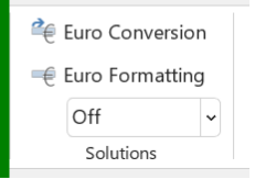 مجموعة Solutions في ميكروسوفت اكسل