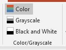 قائمة ColorGrayscale