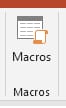 قائمة Macros