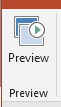 قائمة Preview من برنامج Microsoft PowerPoint