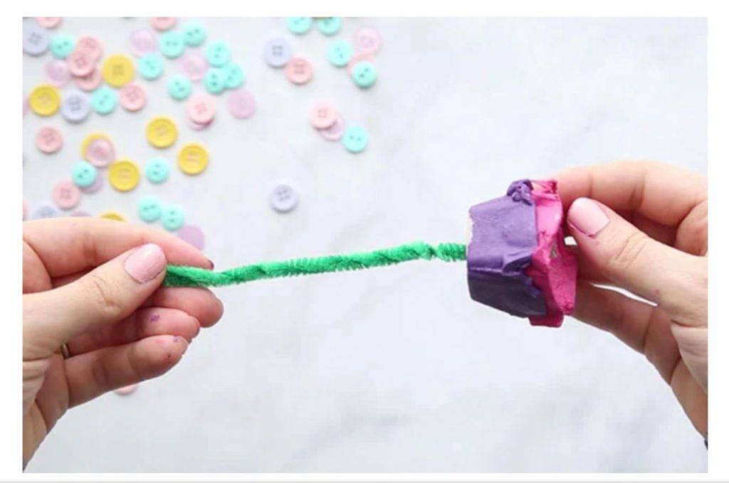 ساق زهرة الكرتون