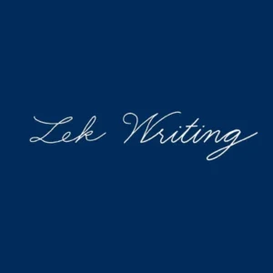 قناة Lek Writing لتحسين الخط الانجليزي