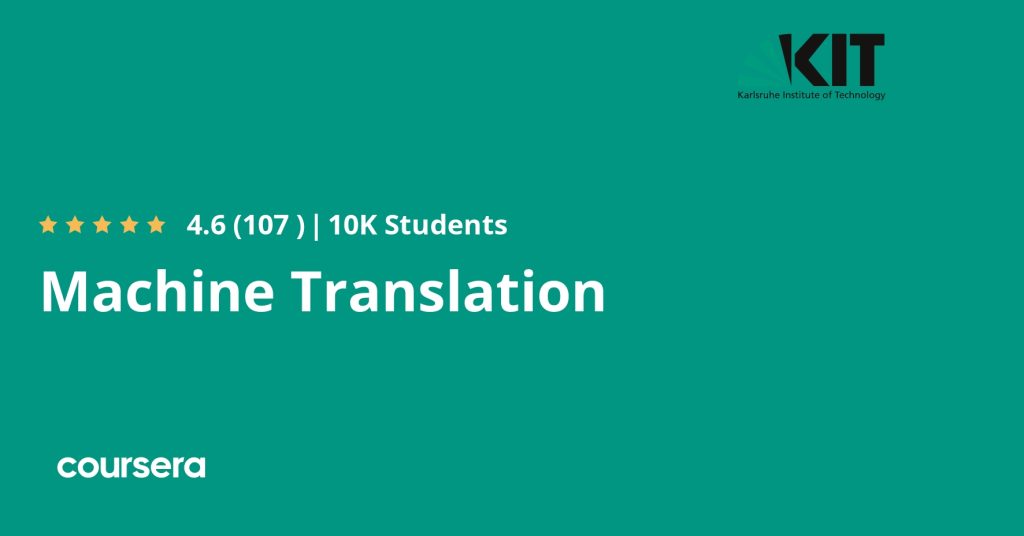 دورة Machine Translation