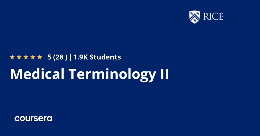 دورة Medical Terminology II