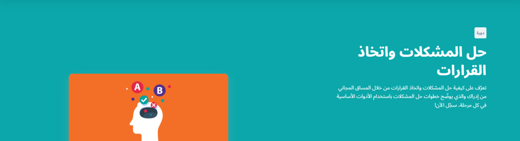 دورة حل المشكلات واتخاذ القرارات