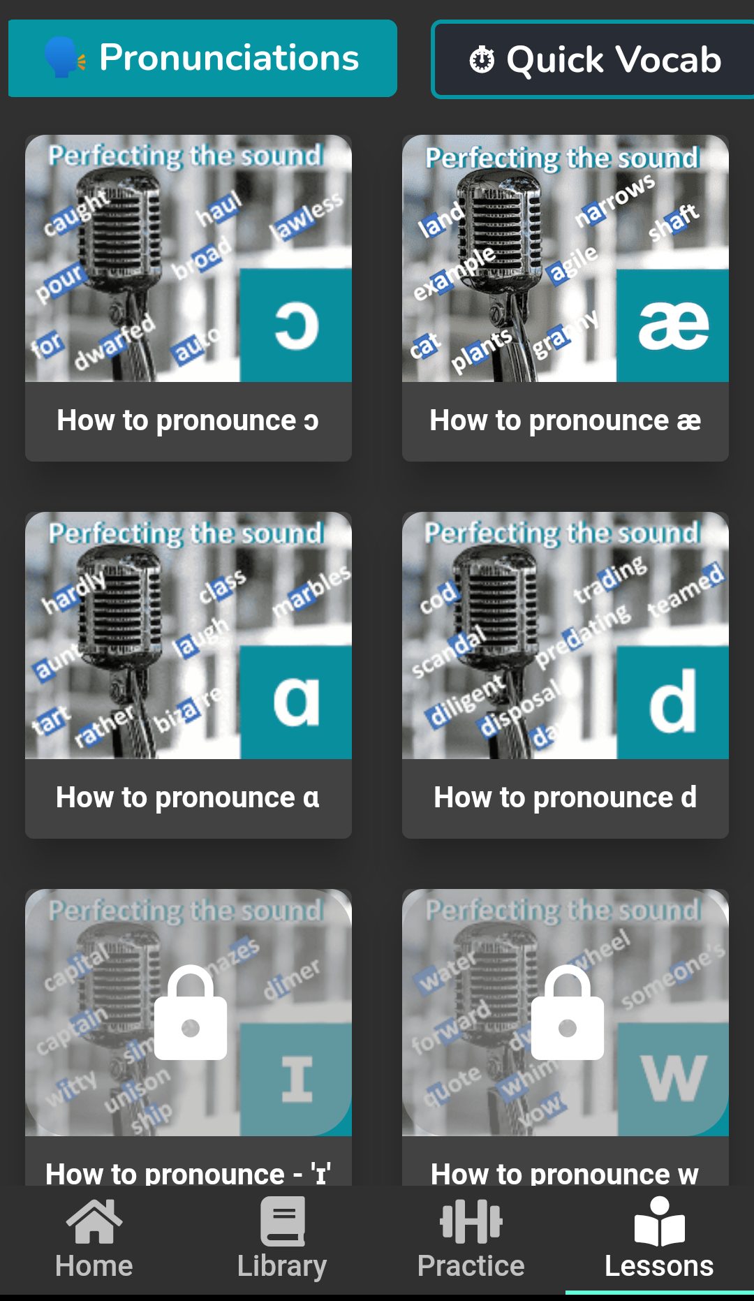 قائمة النطق